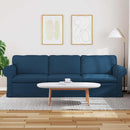 vidaXL Kanapé Kék 245 x 82 x 80 cm szövet