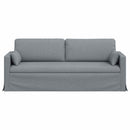 vidaXL Kanapé Világosszürke 78 x 78 x 80 cm szövet
