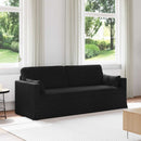 vidaXL Kanapé Fekete 198 x 78 x 80 cm szövet