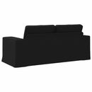 vidaXL Kanapé Fekete 182 x 80 x 82 cm szövet