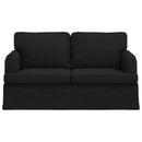 vidaXL Kanapé Fekete 144 x 80 x 85 cm szövet