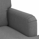 vidaXL Kanapé Sötétszürke 162 x 80 x 85 cm szövet