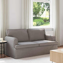 vidaXL Kanapé Tópszínű 162 x 80 x 85 cm szövet