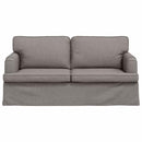 vidaXL Kanapé Tópszínű 162 x 80 x 85 cm szövet