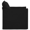 vidaXL Kanapé Fekete 75 x 82 x 85 cm szövet