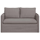 vidaXL Kanapé Tópszínű 136 x 82 x 85 cm szövet