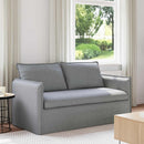 vidaXL Kanapé Világosszürke 156 x 82 x 85 cm szövet