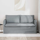 vidaXL Kanapé Világosszürke 156 x 82 x 85 cm szövet