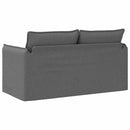 vidaXL Kanapé Sötétszürke 156 x 82 x 85 cm szövet