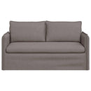 vidaXL Kanapé Tópszínű 156 x 82 x 85 cm szövet