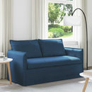 vidaXL Kanapé Kék 156 x 82 x 85 cm szövet