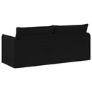 vidaXL Kanapé Fekete 196 x 82 x 85 cm szövet