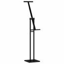 vidaXL Kiállító Állvány Fekete 26,5 x 26,5 x 150 cm Acél