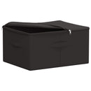 vidaXL Tároló Doboz Antracitszürke 43 x 34 x 23 cm Nem szőtt textil