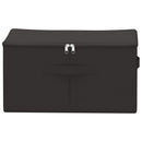 vidaXL Tároló Doboz 24 pcs Antracitszürke 50 x 30 x 25 cm