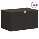 vidaXL Tároló Doboz 24 db Nem szőtt textil 55 x 35 x 32 cm 61,6 L