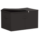 vidaXL Tároló Doboz 24 pcs Antracitszürke 60 x 43 x 35 cm