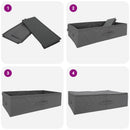 vidaXL Tároló Doboz 24 db Nem szőtt textil 70 x 40 x 18 cm 50,4 L