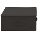 vidaXL Tároló Doboz 24 pcs Antracitszürke 70 x 40 x 18 cm