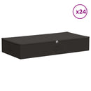 vidaXL Tároló Doboz 24 db Nem szőtt textil 90 x 48 x 15 cm 64,8 L