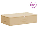 vidaXL Tároló Doboz 24 db Nem szőtt textil 70 x 40 x 18 cm 50,4 L