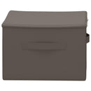 vidaXL Tároló Doboz 6 pcs Szürke 43 x 34 x 23 cm Nem szőtt textil