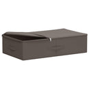 vidaXL Tároló Doboz 6 pcs Szürke 70 x 40 x 18 cm Nem szőtt textil