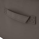 vidaXL Tároló Doboz Szürke 100 x 50 x 18 cm Nem szőtt textil