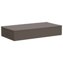vidaXL Tároló Doboz Szürke 100 x 50 x 18 cm Nem szőtt textil