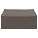 vidaXL Tároló Doboz 2 pcs Szürke 100 x 50 x 18 cm Nem szőtt textil