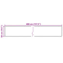 vidaXL Szőnyeg futó MARSA Krém 50 x 400 cm Poliészter és PVC