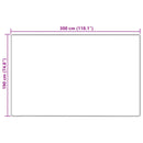 vidaXL Szőnyeg futó MARSA Bézs 190 x 300 cm Poliészter és PVC
