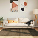 vidaXL Szőnyeg futó MARSA Erdei zöld 120 x 170 cm Poliészter és PVC