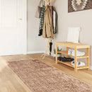 vidaXL Szőnyeg futó MARSA Sárga 80 x 250 cm Poliészter és PVC