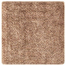 vidaXL Szőnyeg futó MARSA Sárga 100 x 100 cm Poliészter és PVC