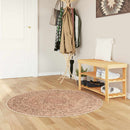 vidaXL Szőnyeg futó MARSA Sárga 120 x 120 cm Poliészter és PVC