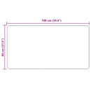 vidaXL Szőnyeg futó MARSA Sokszínű 80 x 100 cm Poliészter és PVC
