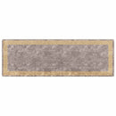 vidaXL Szőnyeg futó MARSA Szürke 100 x 300 cm Poliészter és PVC