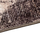 vidaXL Szőnyeg futó MARSA Fekete 100 x 450 cm Poliészter és PVC