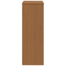 vidaXL Kagy MOLDE Karamell 90 x 35 x 100 cm Tömör Fenyőfa