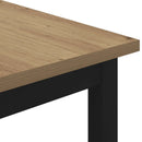 vidaXL Dohányzóasztal Művészi tölgy 50 x 50 x 36 cm Faanyag