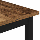 vidaXL Dohányzóasztal Öreg fa 60 x 30 x 36 cm Faanyag