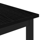 vidaXL Dohányzóasztal Fekete tölgy 60 x 50 x 36 cm Faanyag