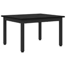 vidaXL Dohányzóasztal Fekete tölgy 60 x 50 x 36 cm Faanyag