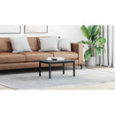 vidaXL Dohányzóasztal Szürke Sonoma 70 x 50 x 36 cm Faanyag