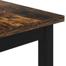 vidaXL Dohányzóasztal Füstös tölgy 100 x 50 x 45 cm Faanyag