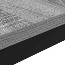 vidaXL Dohányzóasztal Szürke Sonoma 100 x 50 x 45 cm Faanyag