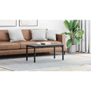 vidaXL Dohányzóasztal Szürke Sonoma 100 x 50 x 45 cm Faanyag