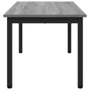 vidaXL Dohányzóasztal Szürke Sonoma 100 x 50 x 45 cm Faanyag