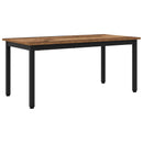 vidaXL Dohányzóasztal Öreg fa 100 x 50 x 45 cm Faanyag